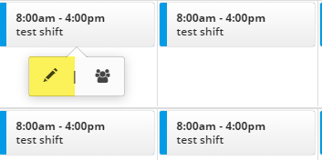 edit schedules