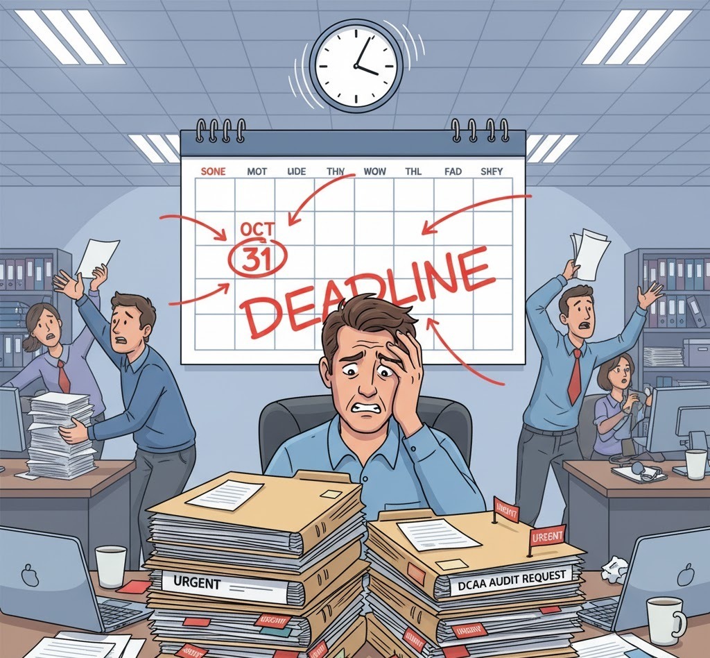 DCAA audit compliance procedures