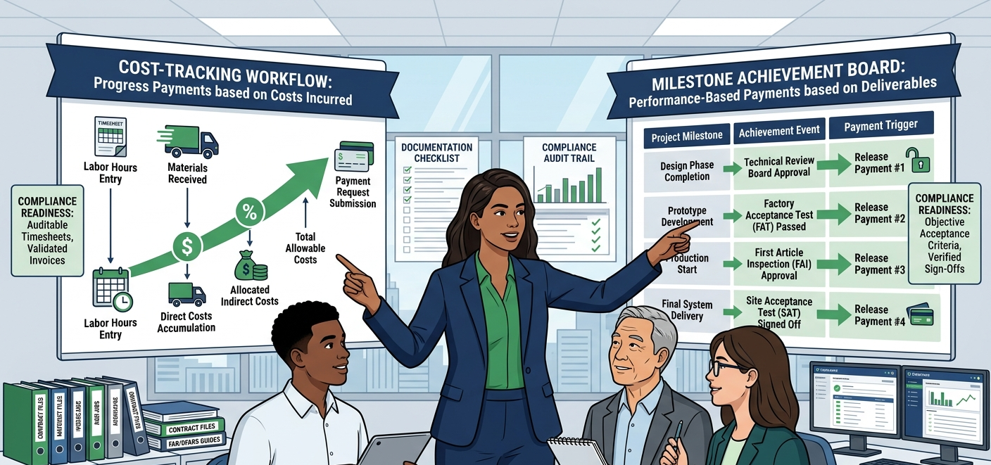 Progress Payments vs. Performance-Based Payments: DCAA Logic