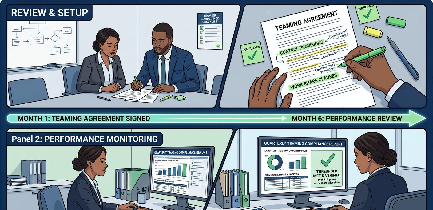 Teaming Agreement Risks: Avoiding Affiliation Issues in DCAA Audits